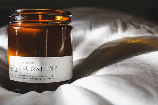 RAY OF SUNSHINE- 8 OZ. SOY CANDLE