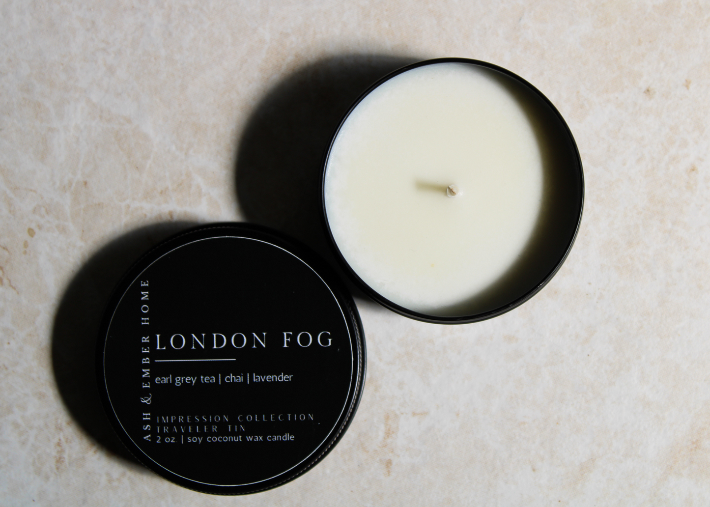 LONDON FOG - 2 OZ. TRAVELER TIN SOY CANDLE