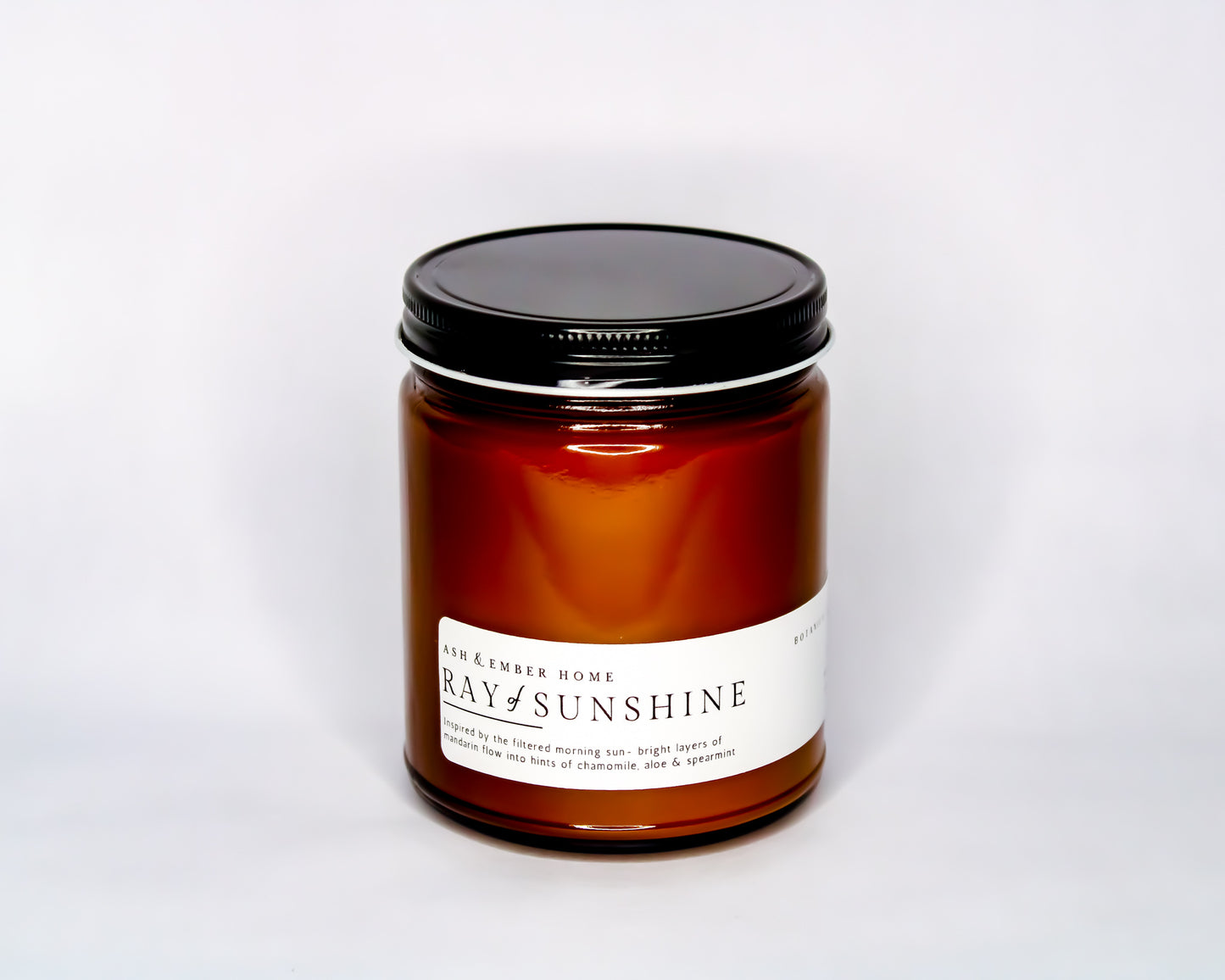 RAY OF SUNSHINE- 8 OZ. SOY CANDLE