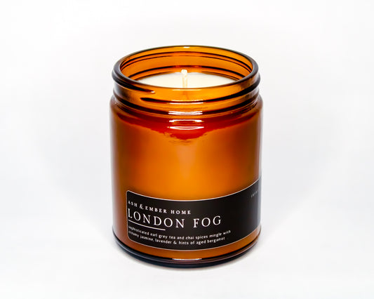 LONDON FOG- 8 OZ. SOY CANDLE