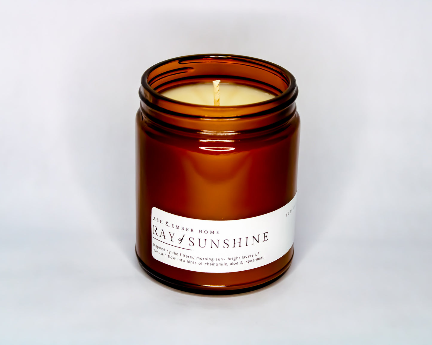 RAY OF SUNSHINE- 8 OZ. SOY CANDLE