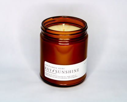 RAY OF SUNSHINE- 8 OZ. SOY CANDLE
